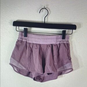 Women's Athletic Shorts in Purple